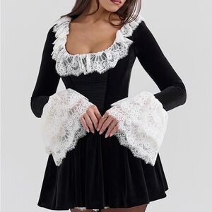 House of CB CZARINA dress, longer length, small